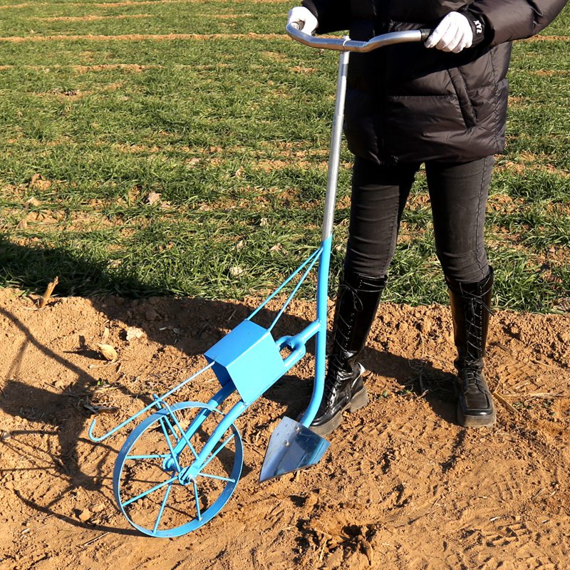犁地机小型农用除草工具开沟挖地培土人工锄草耕地翻土松土神器锄草