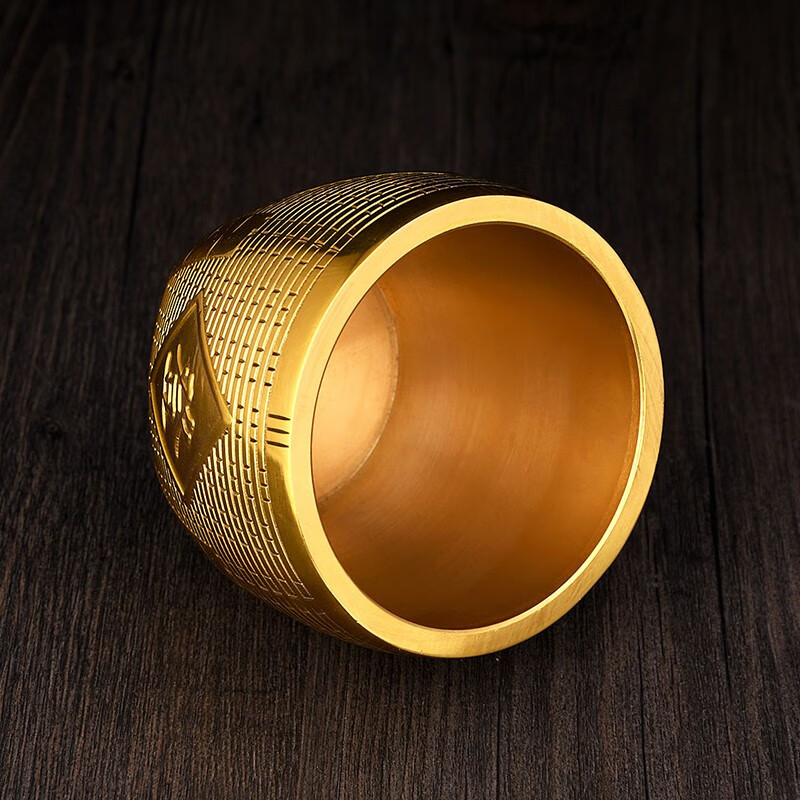 宏图好运五谷丰登摆件粮仓金斗铜缸摆件乔迁新居礼品年