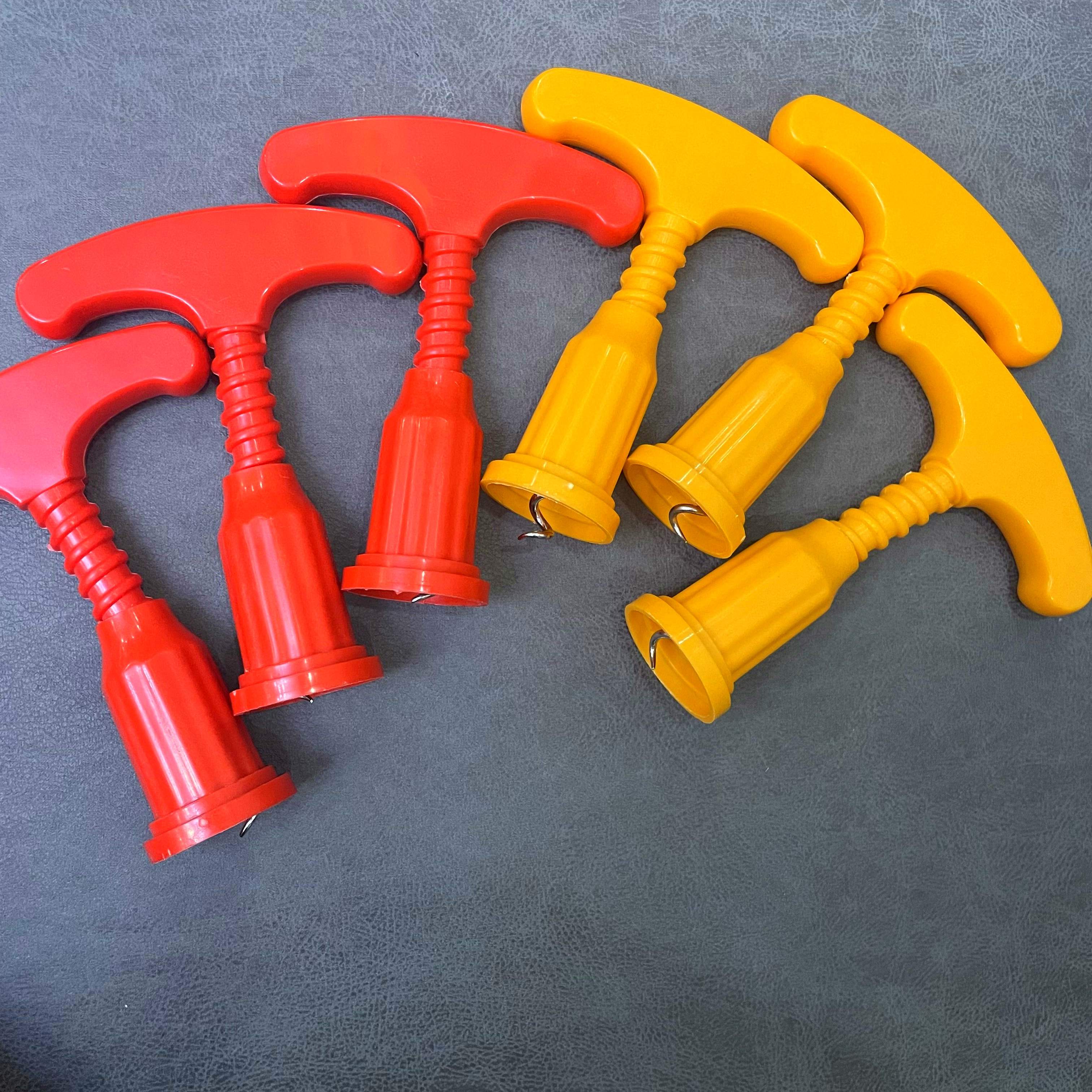 加大加厚红酒开瓶器塑料开瓶器开瓶器酒起子简易开瓶器咖啡色100个