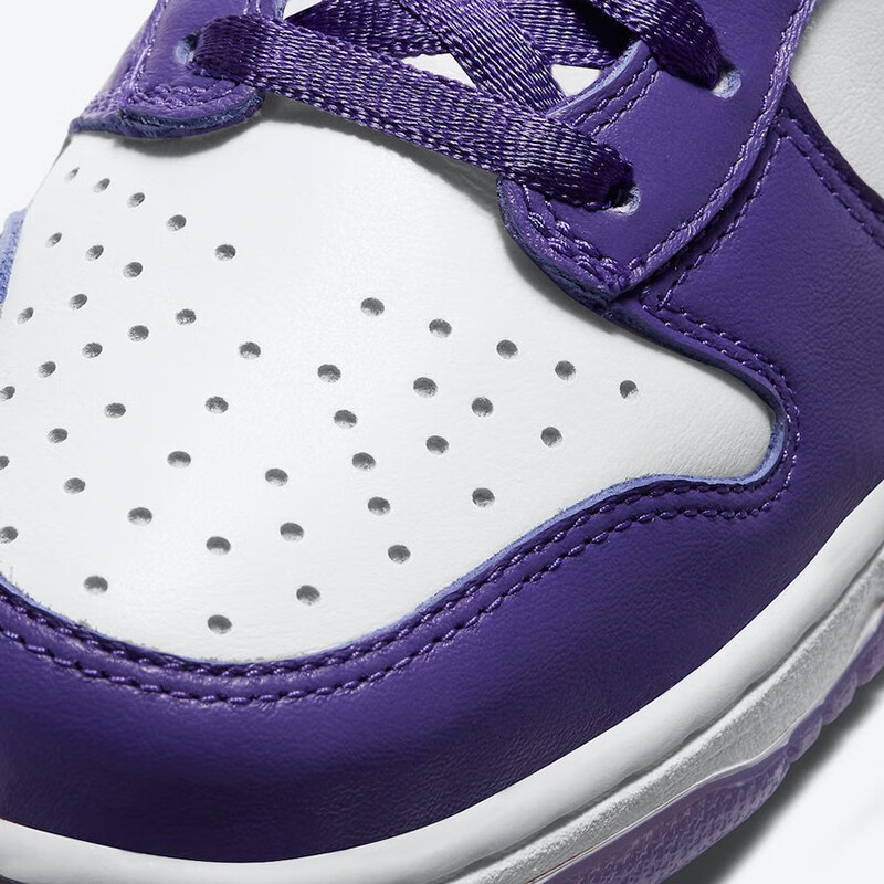 耐克nike女鞋dunk high varsity purple白紫 高帮 休闲板鞋 dc5382