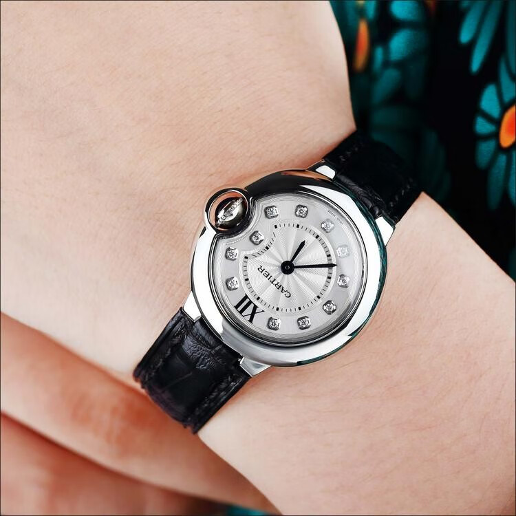 【二手95新】卡地亚蓝气球系列w4bb0008精钢石英女表 3009 261074wx