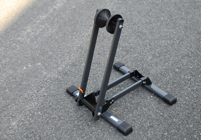 佧森滋自行车单双杆停放架公路车立式停车架山地车维修驻车架脚撑展示