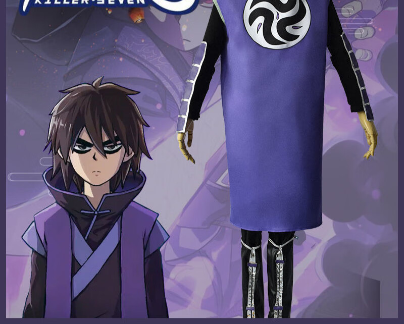 刺客五六七cos服儿童cos服表演服装周边动漫cosplay服刺客伍六七全套