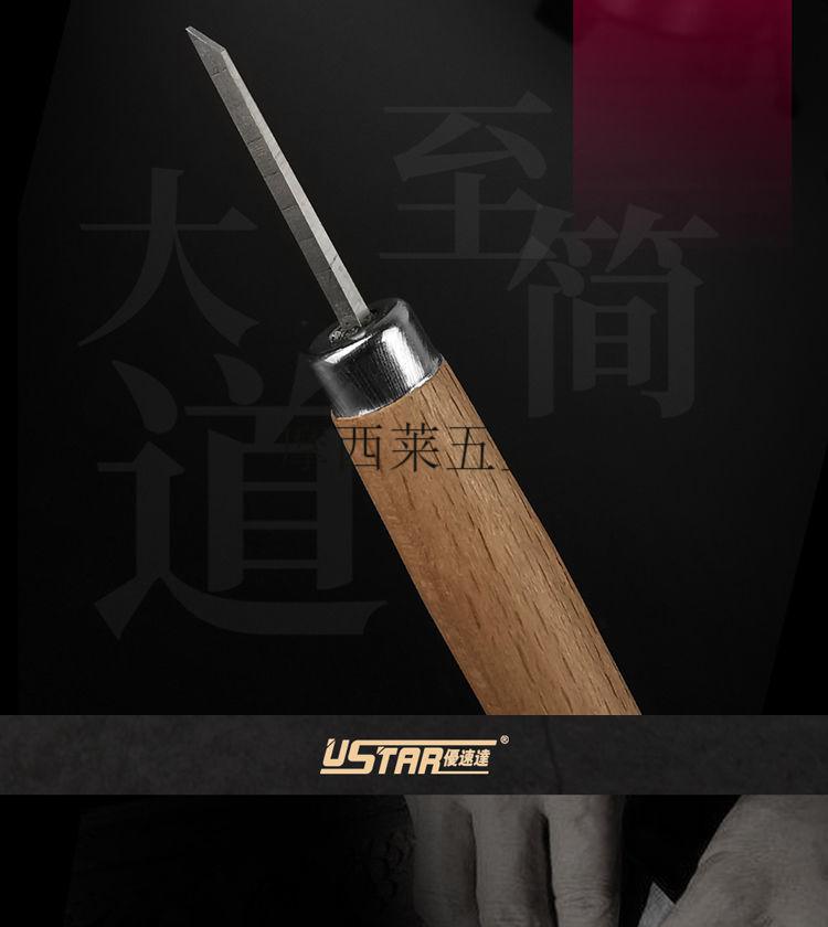 高达模型工具gk刻线刀推刀雕刻刀军模细节改造工具 雕刻刀 0.