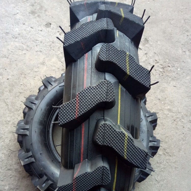 三轮车 农用手扶拖拉机 450-12 500-12人字 抓地虎 山地 防滑轮胎 450