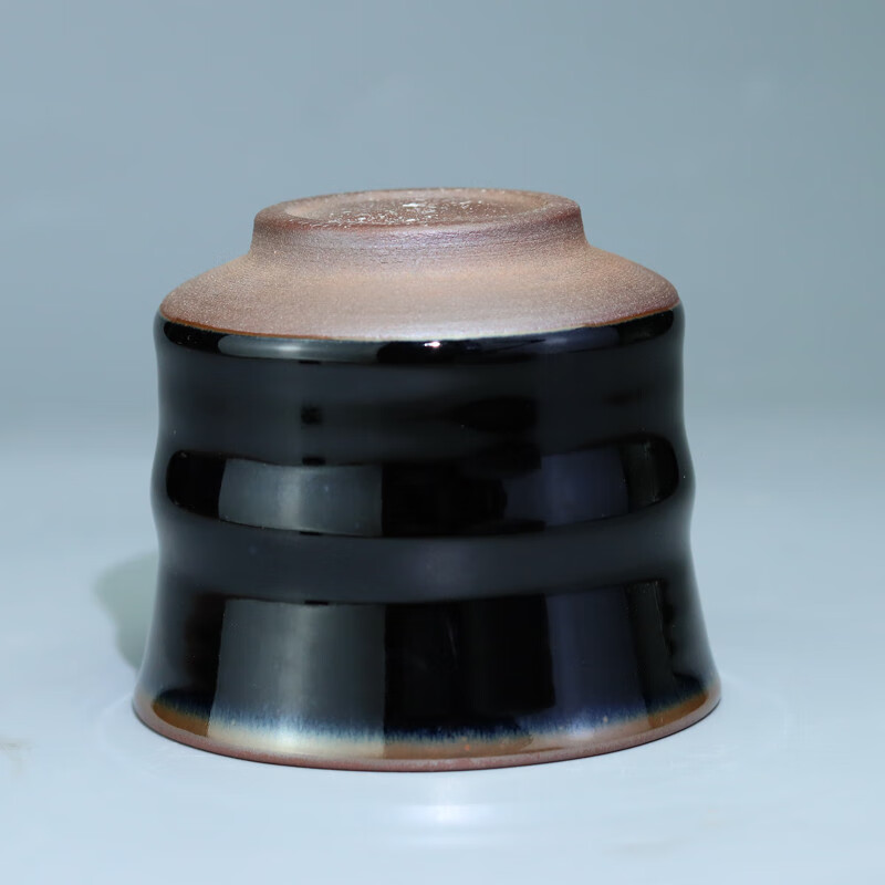 宋匠建阳龙窑柴烧建盏茶杯主人杯单杯纯手工铁胎原矿大号茶盏茶碗盏杯