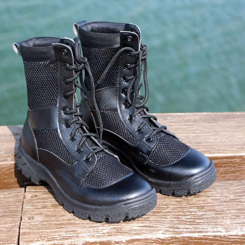 17靴子超轻透气耐磨勾防滑夏季男女士户外透气网眼超轻靴子登山工装靴
