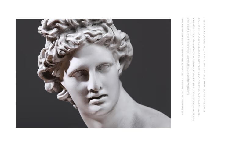 沉默是金创意工艺品酒柜办公室客厅家居装饰品艺术小摆件 砂岩思考者