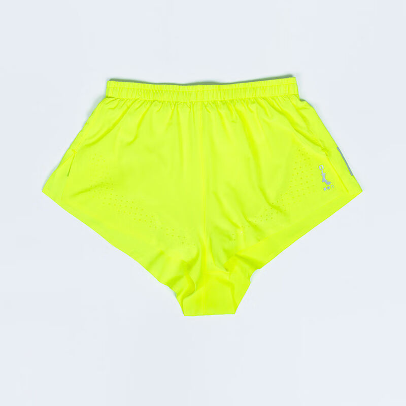 田径短裤3分裤男女款田径服跑步健身马拉松训练三分裤 黑色 m