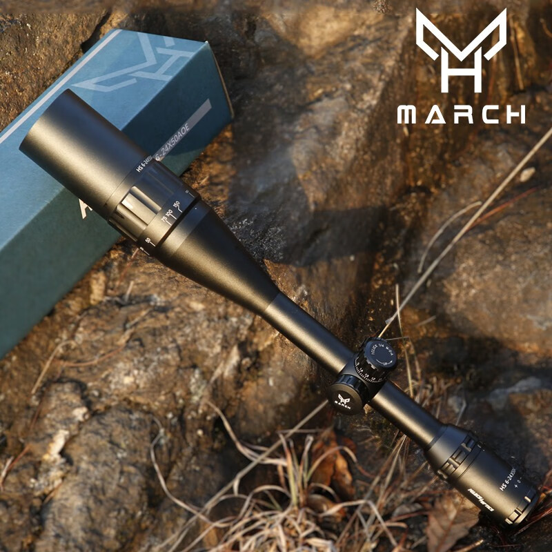 强抗震瞄准镜十字镜24倍416x44短款狙i击镜可调吃鸡八倍镜4倍瞄准器bu