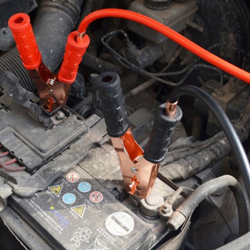 汽车搭火线电瓶搭线过江龙电瓶线搭电线电瓶夹连接线车载车上车用蓄