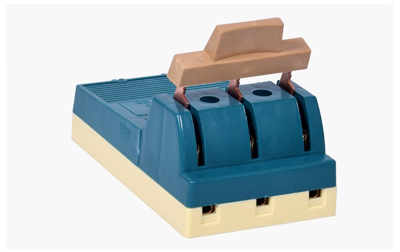 南立hk18闸刀开关家用220v双电源切换开关电闸2p100a双投倒顺转换刀闸