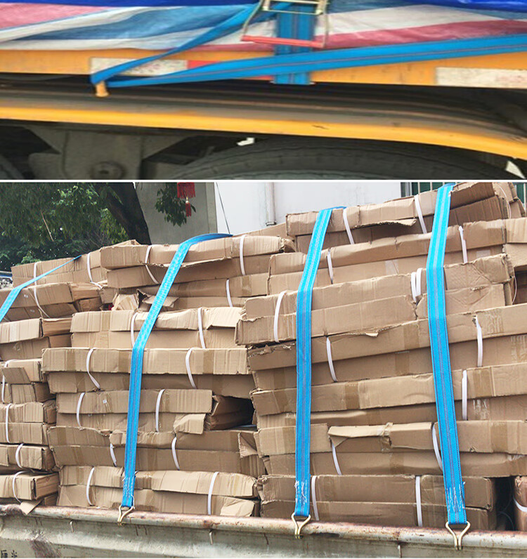 货车捆绑带货物捆绑绳汽车用绑带扁带刹车绳封箱绳打包带子织带马扎带