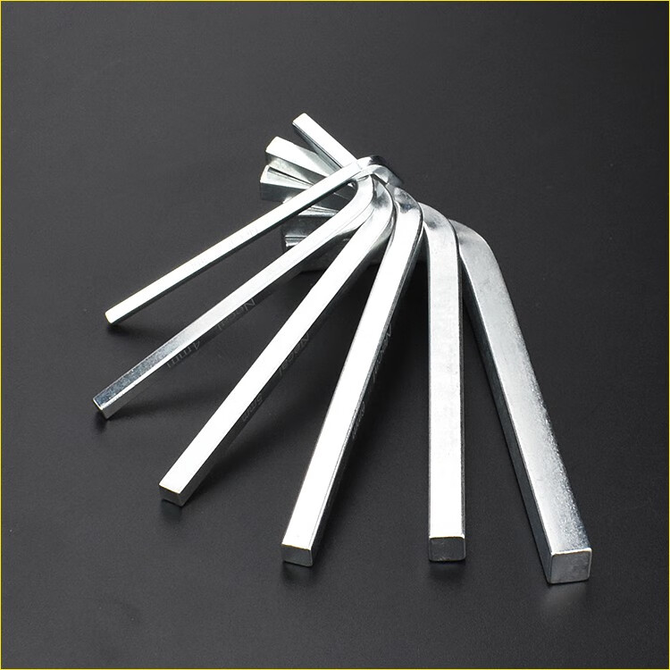 l型四方扳手内四角扳手内四角螺丝刀口型扳手工具3m10m四方7mm扳手