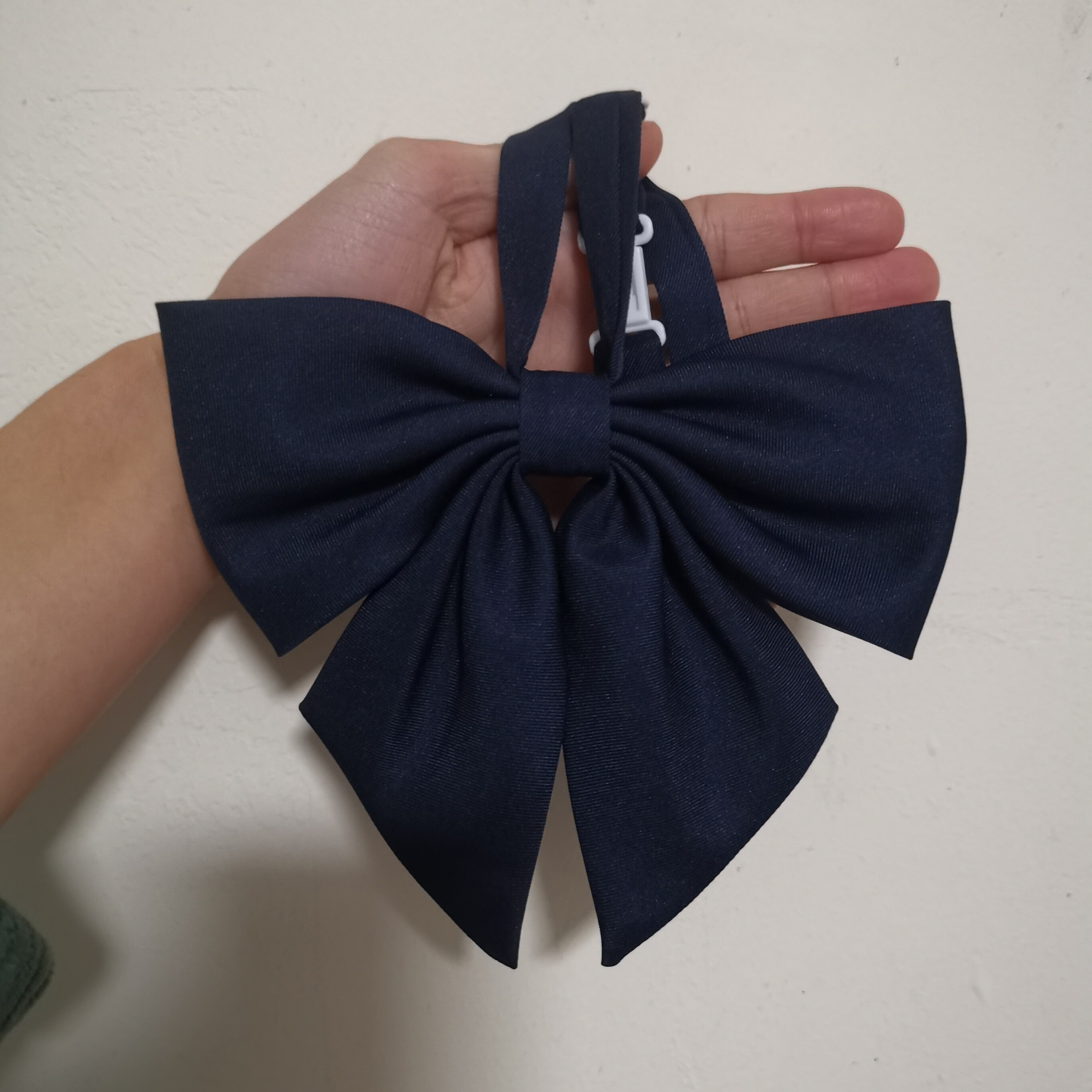 超大巨羽根】赤色jk领结女色尖角领花学生制服水手服大蝴蝶结 赤羽根