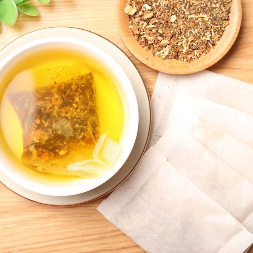 火麻仁桑叶茶决明子通畅茶宿便大解果番泻叶山楂清牛蒡茶 一盒(无赠品