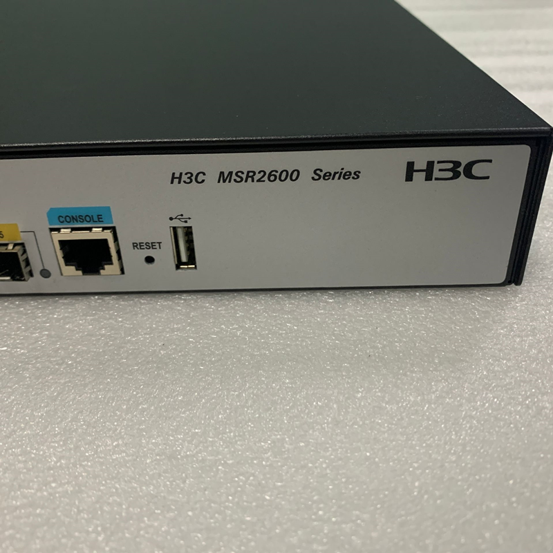 二手9成新华三h3crtmsr26006x12wan口4lan全千兆路由器网关
