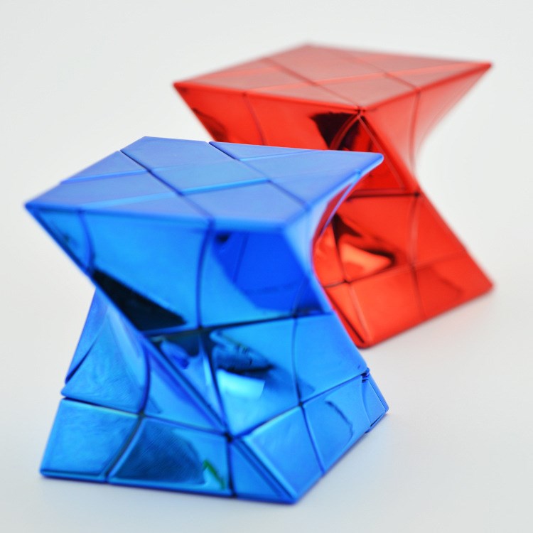 扭曲魔方 dna魔方镀金渐变色魔方顺滑速拧魔方 傀儡1号 傀儡2号【图片