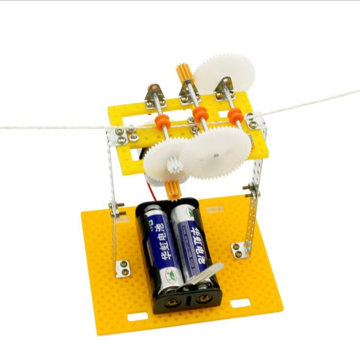 高空索道缆车diy科技小制作小发明手工材料包科学实验玩具观光车高空