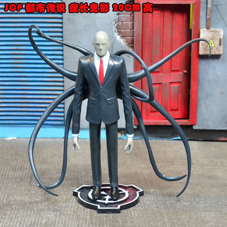 scp6789警笛頭玩具汽笛人都市傳說怪物收容基金會手辦禮模型 袋裝