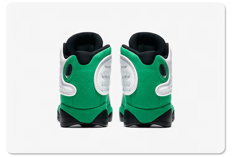 air jordan 13 aj13 gs白绿 麂皮雷阿伦凯尔特人 db6537-113 db6536