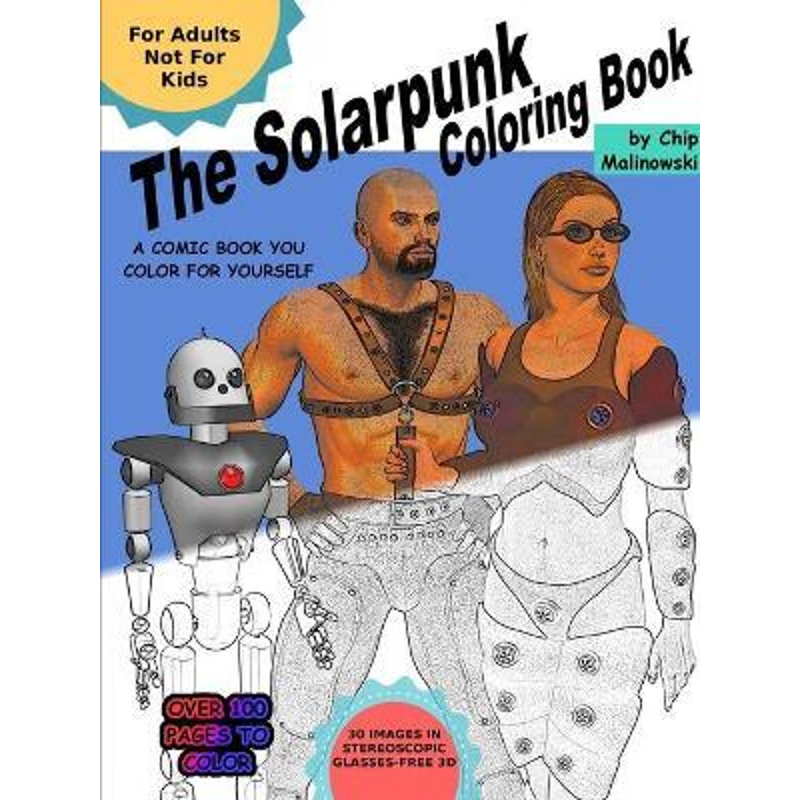 按需印刷The Solarpunk Coloring Book[9781365086960]