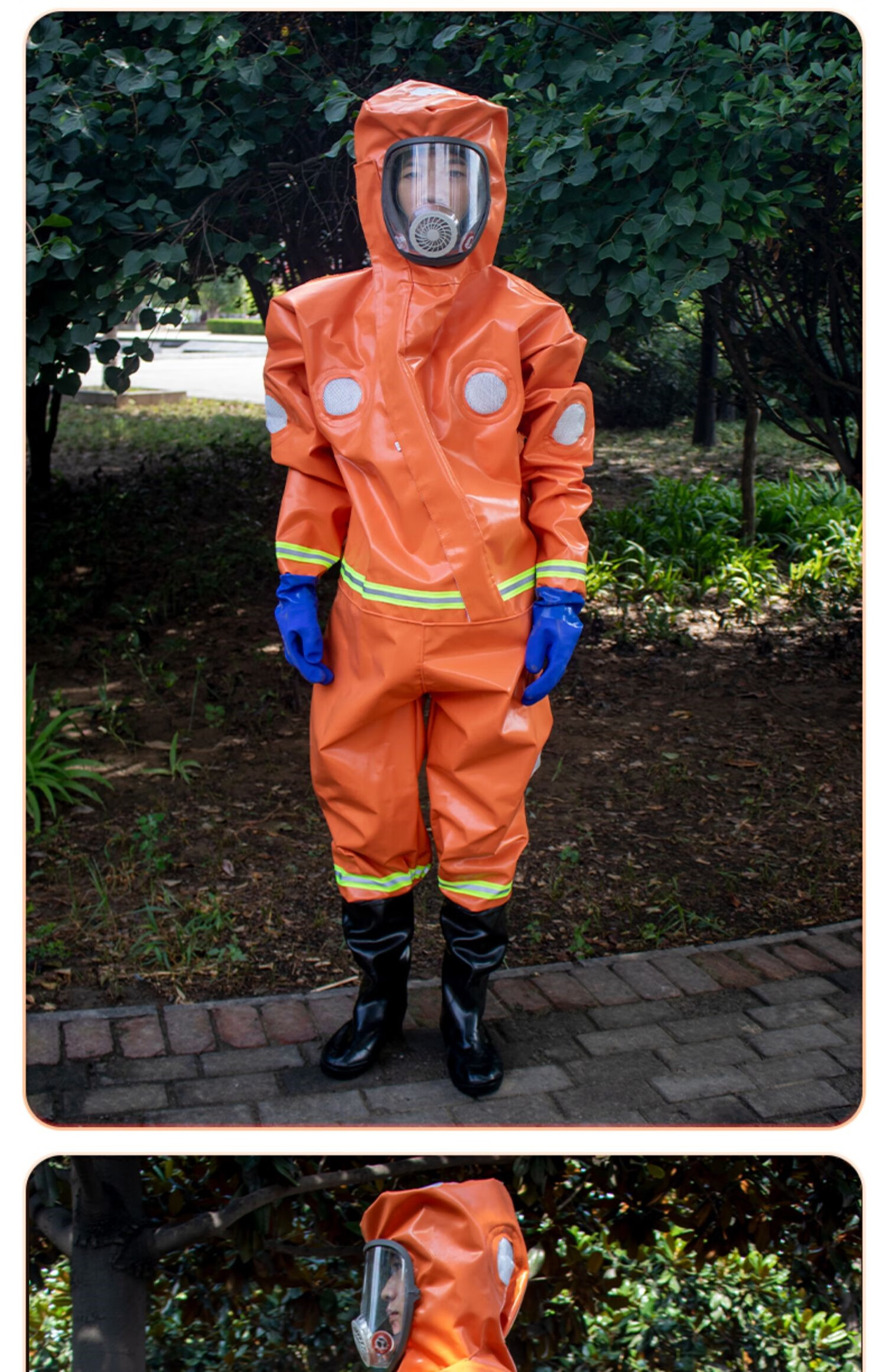 防蜂服马蜂服防蜂衣全套透气专用带风扇连体全身防护抓胡蜂防护服