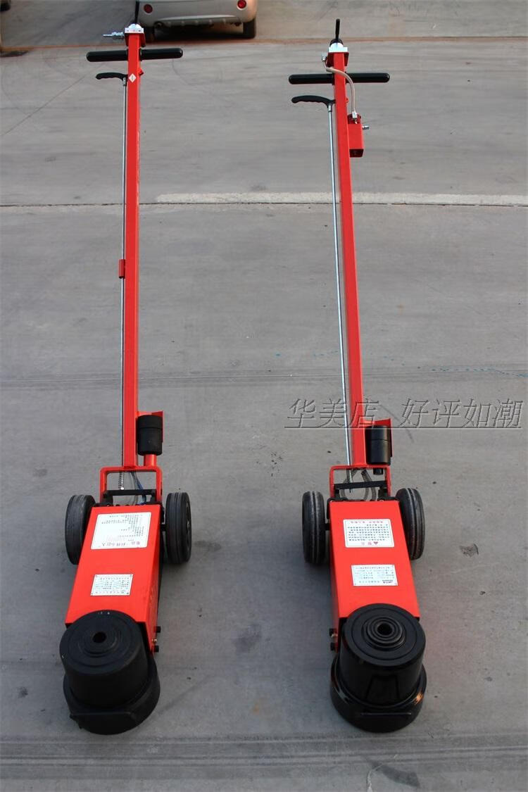 气动千斤顶气动液压卧式千斤顶 优特新款大车千金顶80t 120t气压顶卧