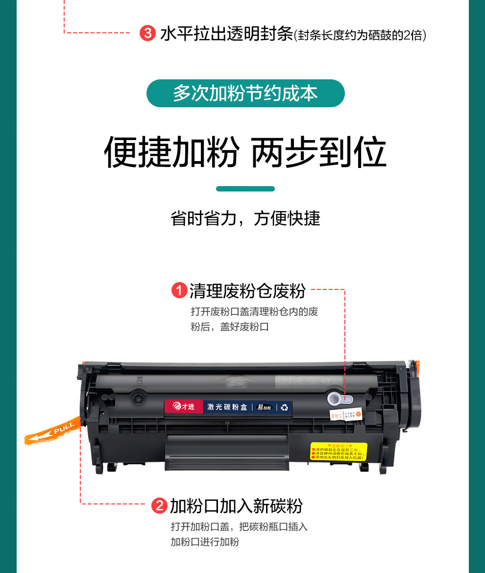 适用惠普m1005硒鼓102012a101810101020plusq2612a打印机墨盒3000页大