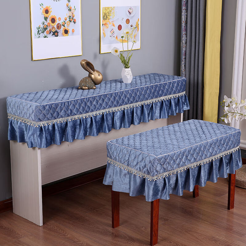 电钢琴罩电子琴罩88键电子琴61键简约琴布套盖布电钢琴套电子琴套似水