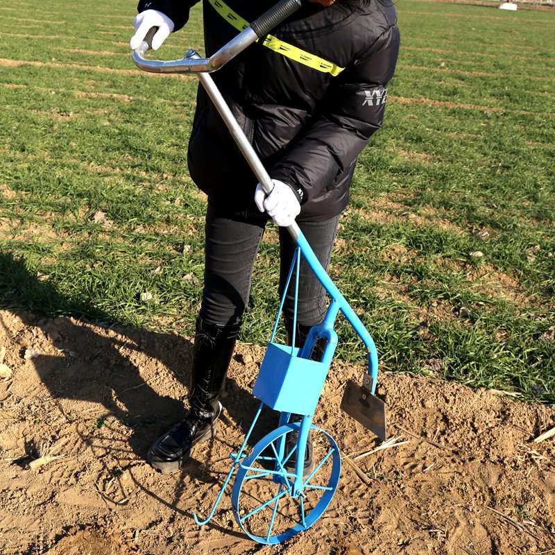 犁地機小型農用除草工具開溝挖地培土人工鋤草耕地翻土鬆土神器鋤草