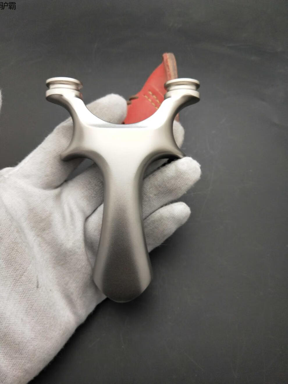 驴霸【高精准度】弹弓钛合金全钛大撑头飞虎tc21数控扁皮筋私人定制