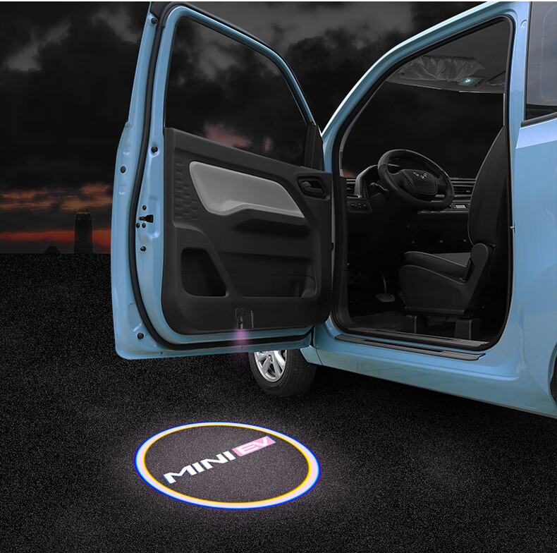 宏光mini ev【迎宾灯-蓝色】1个装【图片 价格 品牌 报价】