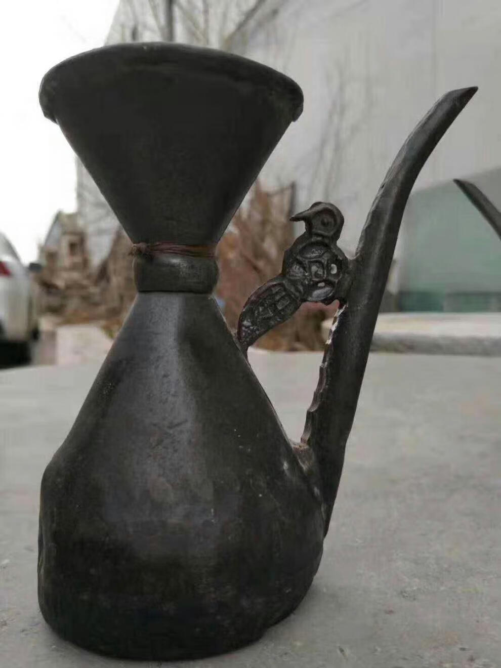 烫酒壶锡壶古玩杂项老物件收藏怀旧纯手工锡壶茶壶酒壶温酒壶摆件