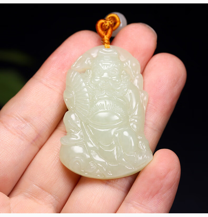 玉天师钟馗吊坠男女款玉石挂玉佩玉坠项链坠子 天师钟馗【图片 价格