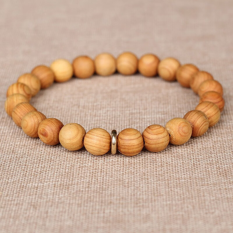 波士登 正宗崖柏手串柏木手链太行山原木老料崖柏佛珠男女单圈情侣