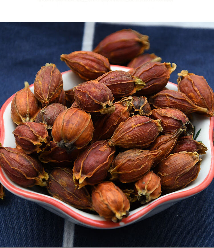 伟博黄栀子中药菊苣栀子茶栀子果栀子花茶卤肉中药材100g-500g 栀子