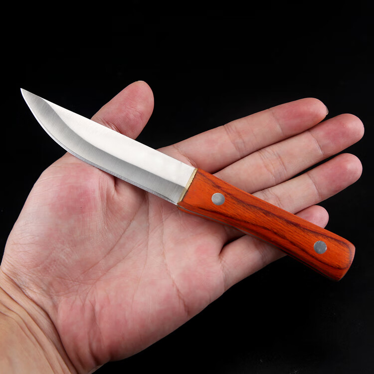 蒙古手工小刀手把肉纯内吃肉刀藏族手扒肉专用吃羊肉刀牛肉餐刀具 墨