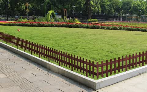 麦桑荷户外庭院草坪木栅栏防腐木栏杆围栏院子装饰隔断篱笆护栏花园