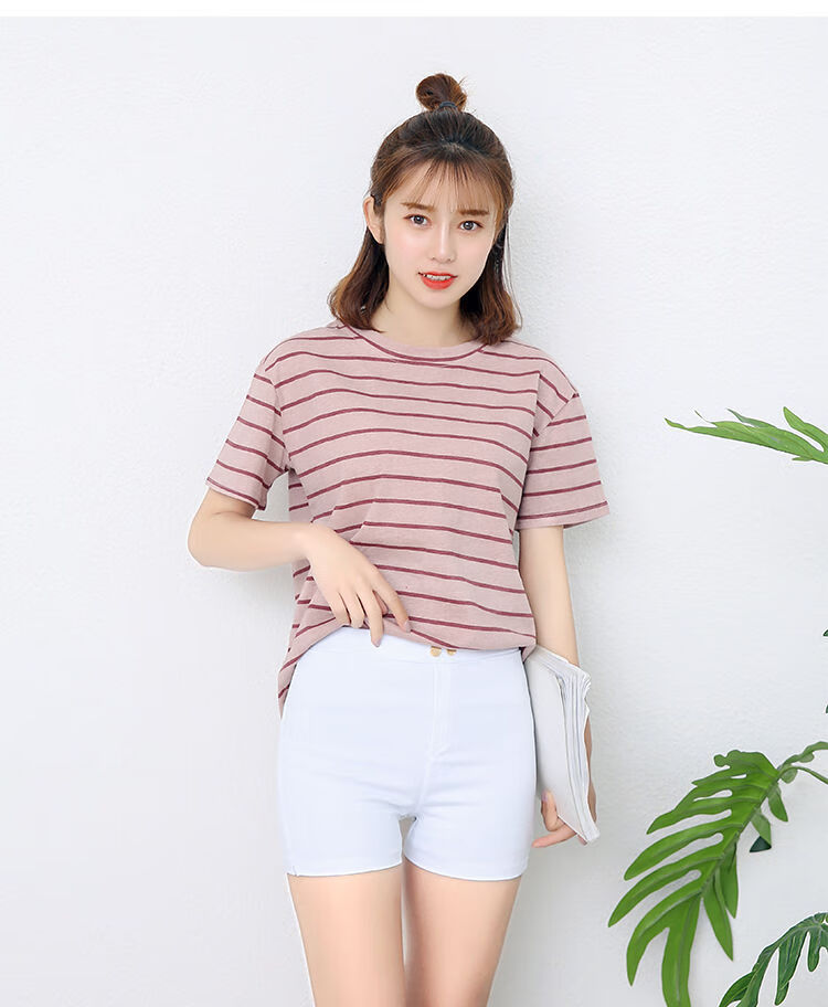 打底短裤女夏季可外穿紧身高腰显瘦弹力安全裤防走光大码新款黑色l