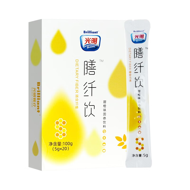 光明膳纤饮清清饮亚麻籽健康固体饮料清清饮亚麻籽膳食纤维健康固体