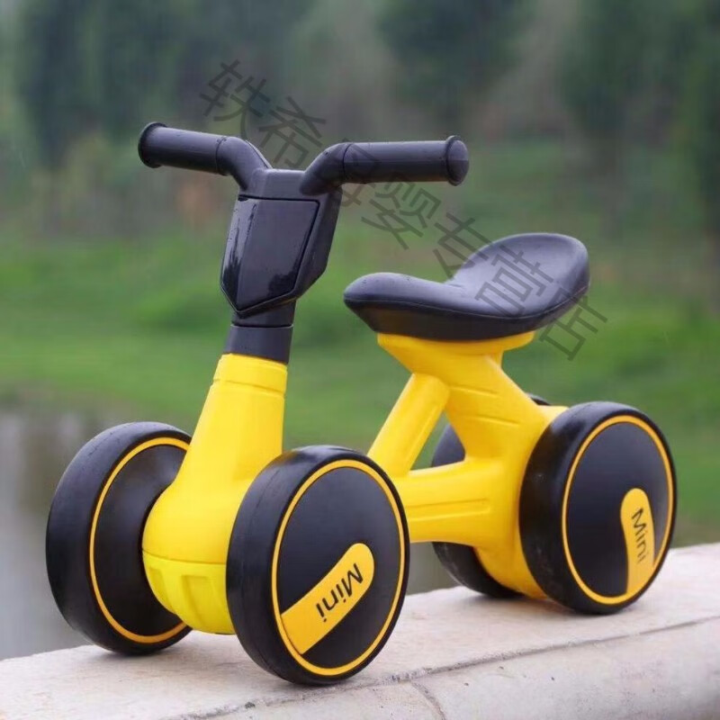 迪士尼儿童滑行学步平衡车溜溜车四轮1-3岁宝宝婴幼儿无脚踏扭扭车