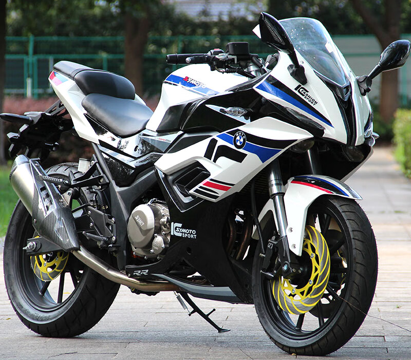 全新国四电喷魔影s450摩托车跑车重型机车400cc双缸水冷电喷整车可