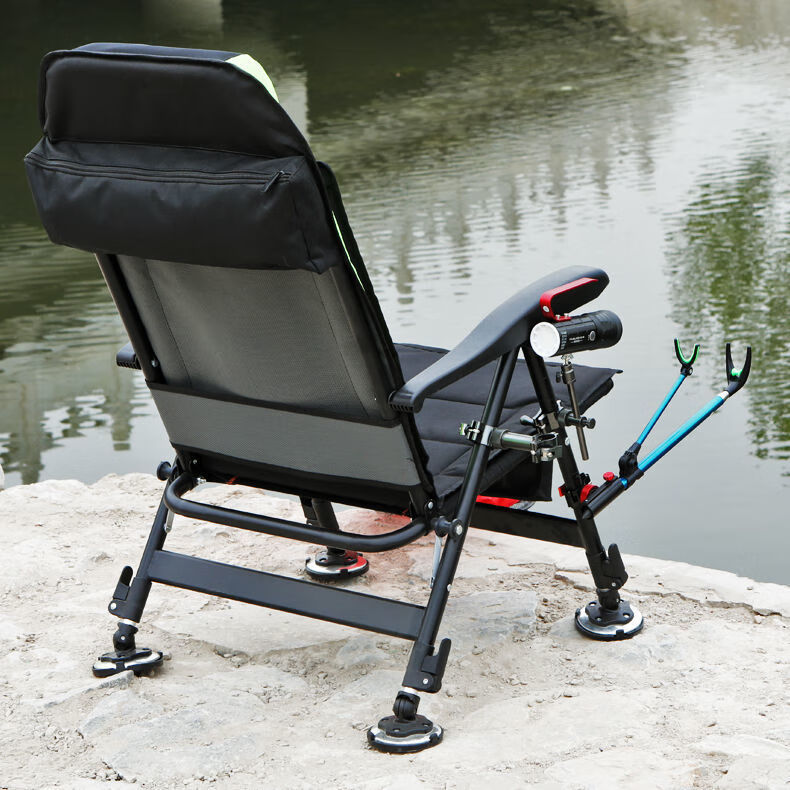 新款钓椅多功能钓鱼椅子全地形欧式钓椅折叠可躺便携台钓椅渔具加厚