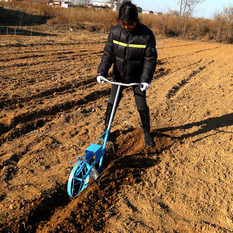 犁地机小型农用除草工具开沟挖地培土人工锄草耕地翻土松土神器锄草
