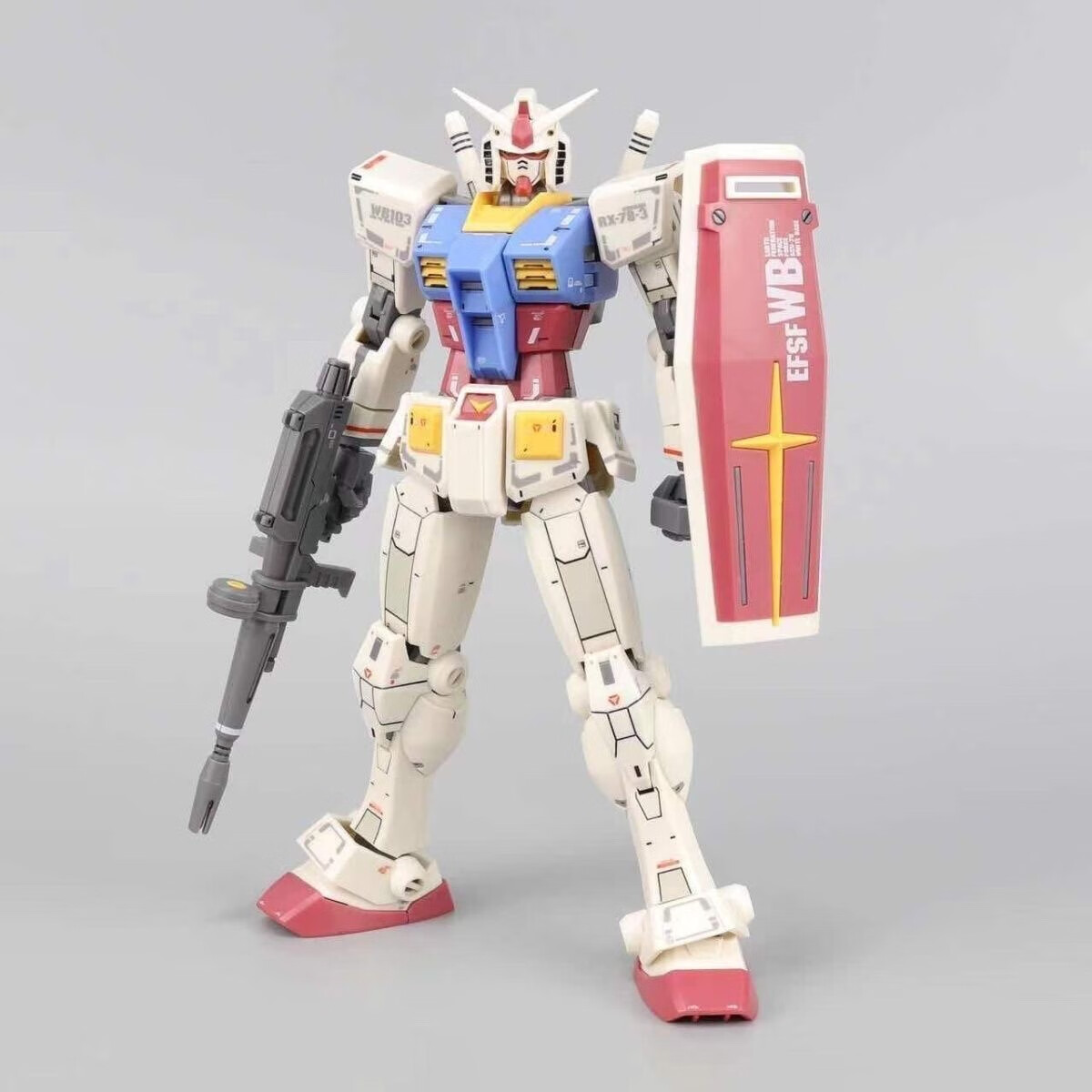闪闪模型元祖 包邮 闪闪模型 1/144 hg元祖 rx-78-2 超越全球 配水贴