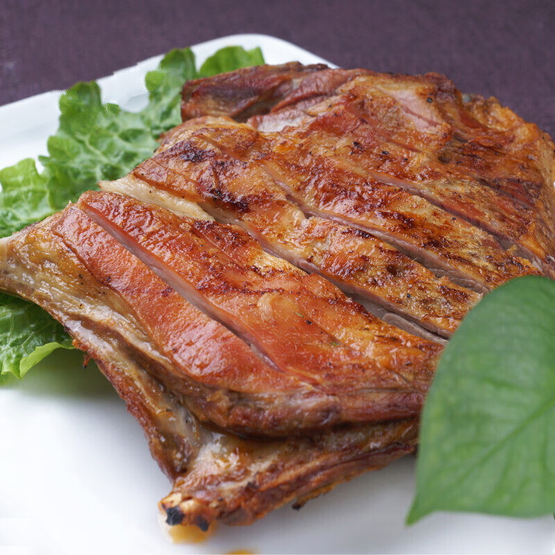 顺丰新疆果木烤羊腿3斤 炭火现烤羊排羊肉串 清餐现宰做真空 两斤四两