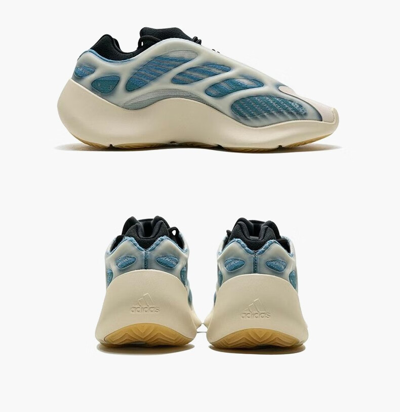 adidas阿迪达斯yeezy700v3夜光异形休闲运动跑步鞋gy026041