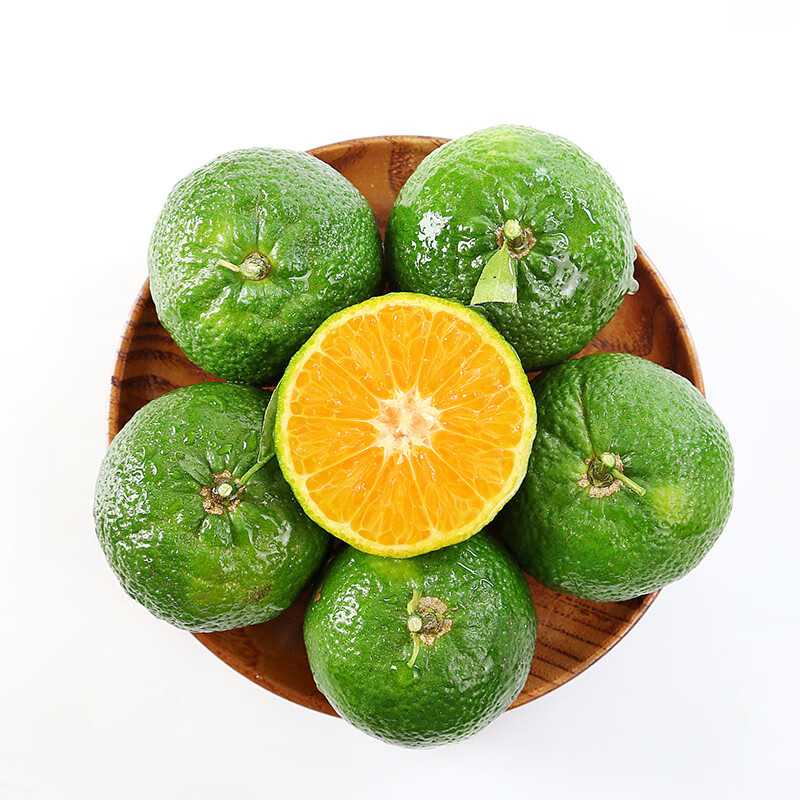 广西清香蜜桔9斤纯甜清香茶橘巴西柑新鲜水果青皮橘青香青龙桔10 9斤