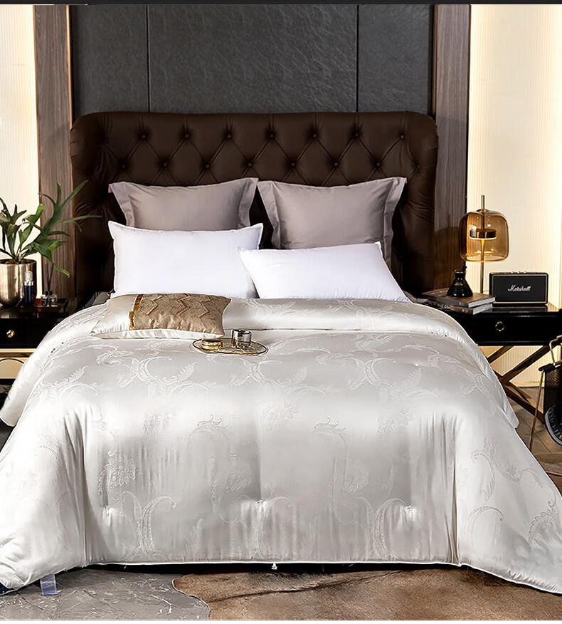 恒源祥家纺【高端轻奢】被子蚕丝被100桑蚕丝春秋被空调被冬被棉被